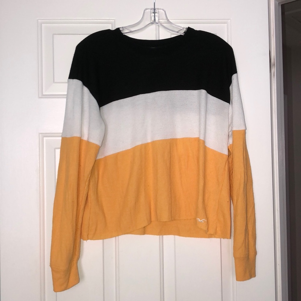 Hollister Long Sleeve Waffle Knit